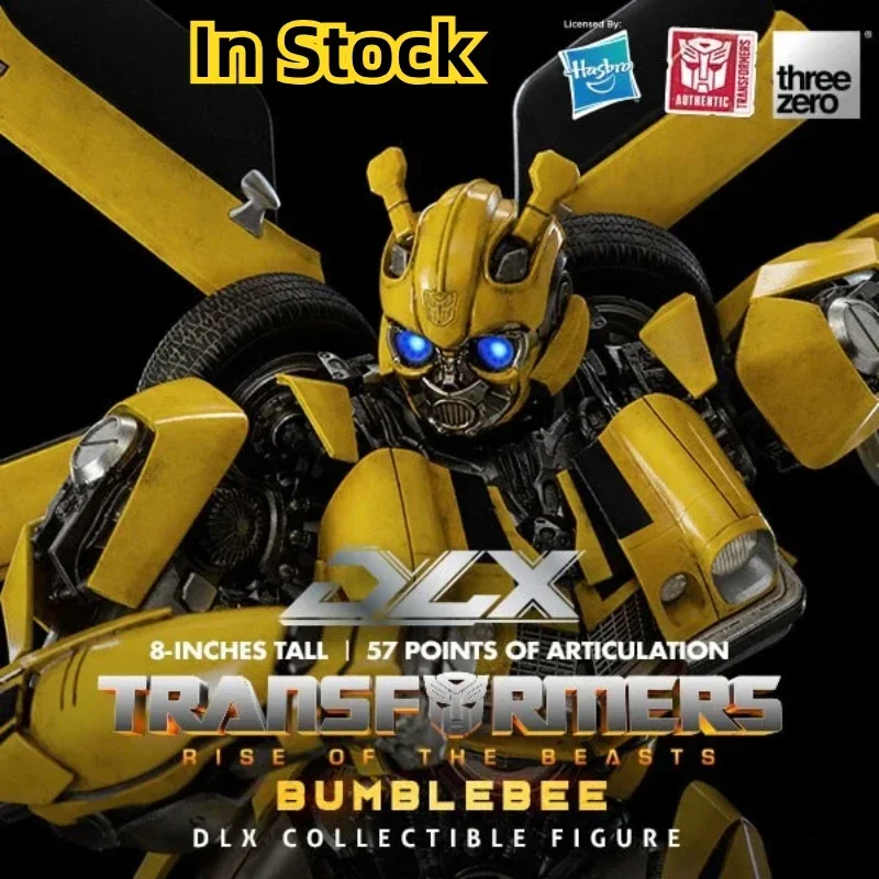 In Stock Original ThreeZero 3A G1 MDLX Transformation Bumblebee DLX 57 Points Of Articulation Action Figure Toys Collection Gift