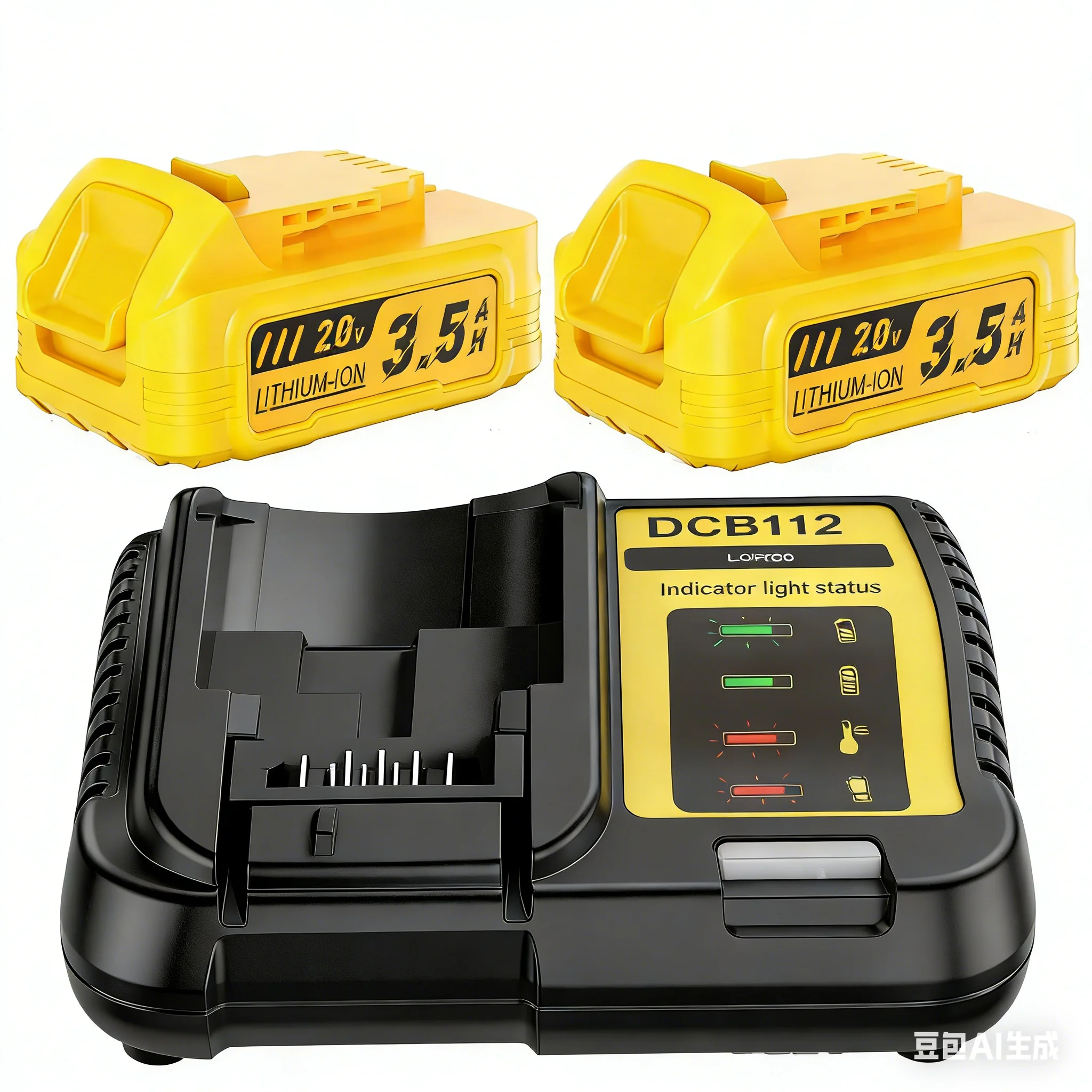 Bonacell DCBP034 20V 3500mAh Li-ion vervangende batterij voor Dewalt 20V MAX elektrisch gereedschap DCB206 DCB205 DCB204 batterijpakket
