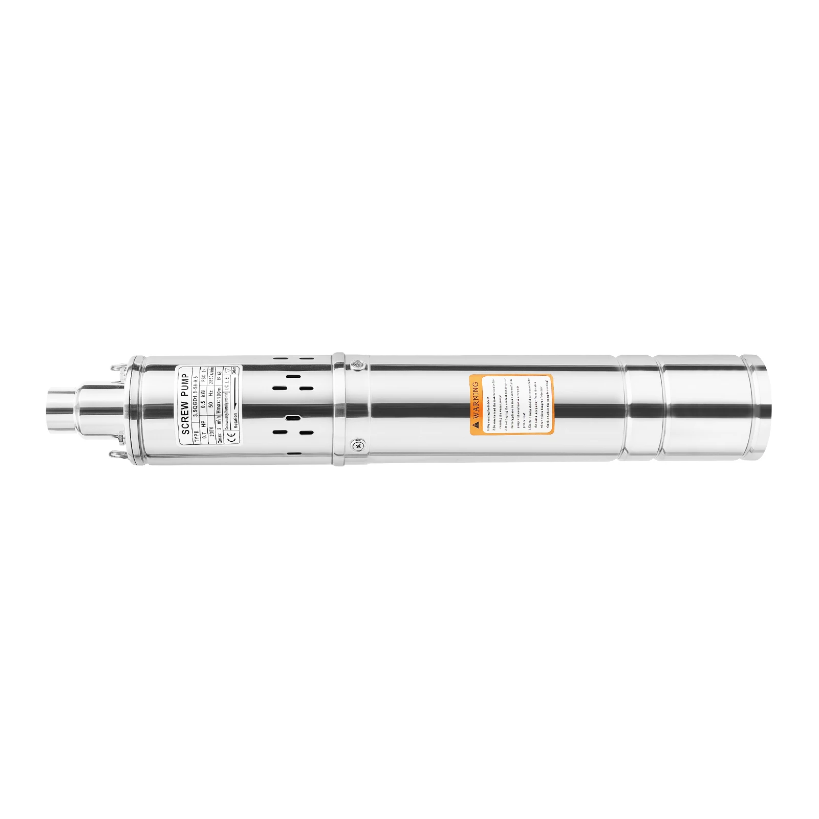 500 W Edelstahl-Tiefbrunnenpumpe, 328 Fuß Kopf 440 GPH, 15 m Kabel, IP68, 220 V EU-Stecker für die Bewässerungswasserversorgung zu Hause auf dem Bauernhof – Detail 9