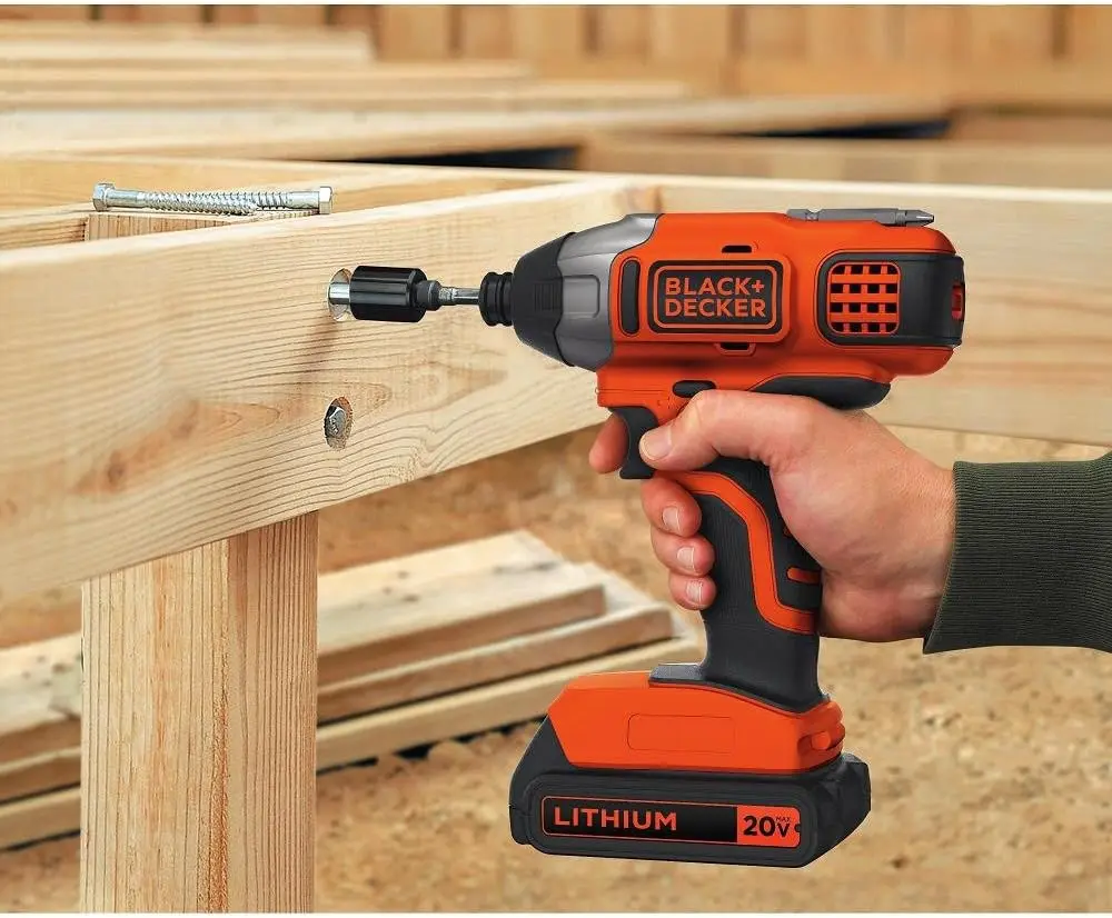 20V MAX Impact Driver Kit with 5-1/2-Inch Cordless Circular Saw (BDCI20C & BDCCS20B)