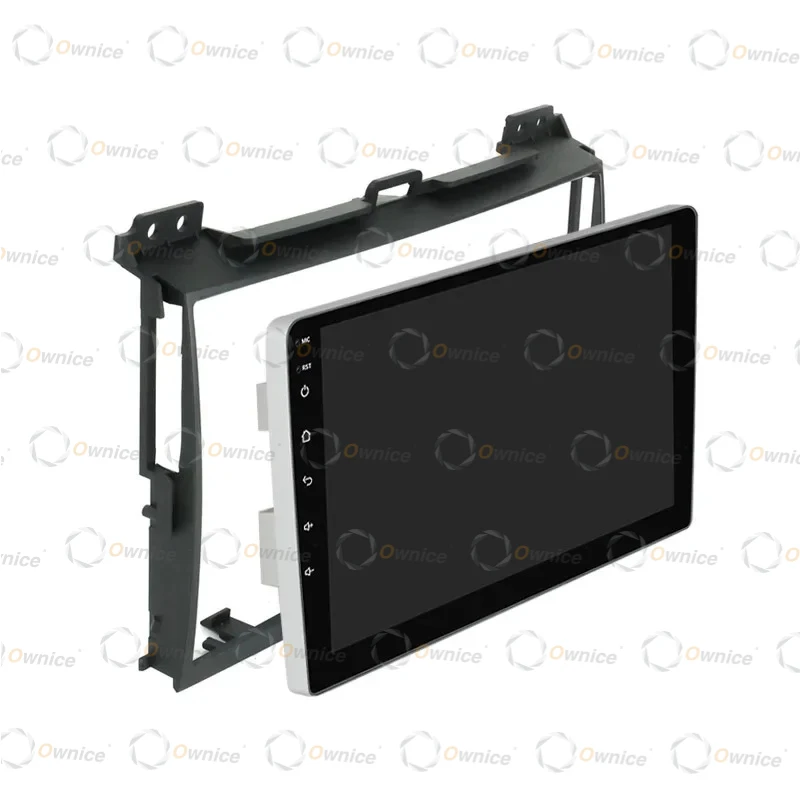 Ownice 9" Car Radio Fascia Frame for Toyota Land Cruiser Prado 120 2002-2009 2DIN Stereo Panel Wiring Power Cable Canbus Decoder