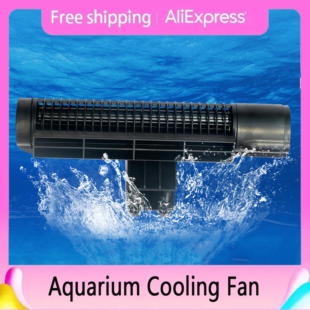 

ACF-200/300 Adjustable Auto Cooling Fan for Aquariums Freshwater Aquarium Cooling Mute Automatic Constant Temperature Control