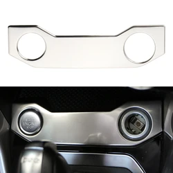 Interior Stainless Steel for Volkswagen VW T-ROC TROC 2018 - 2023 Car Cigarette Lighter Decorative Frame Automotive