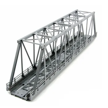 Evemodel HO scale Model truss bridge kit Model track for model trains QL009