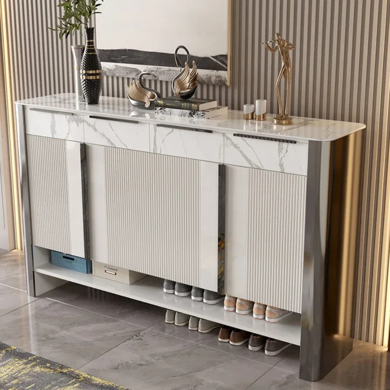 Luxury Fashion Morden Cabinets Shoes Organizer Storage Entrance Home Cabinets Living Room Armario De Ropa Corner Furniture