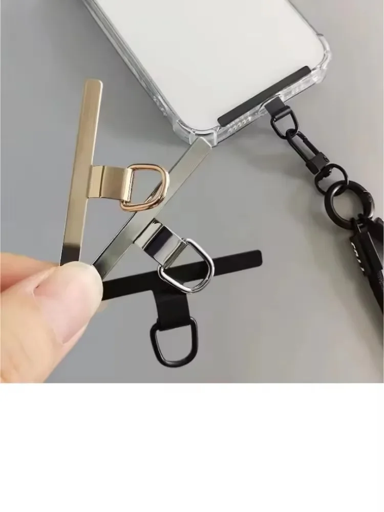 Ultra-Thin Telefone Tether Patch Junta, Cellphone Strap Parts, Colhedor de substituição, Segurança