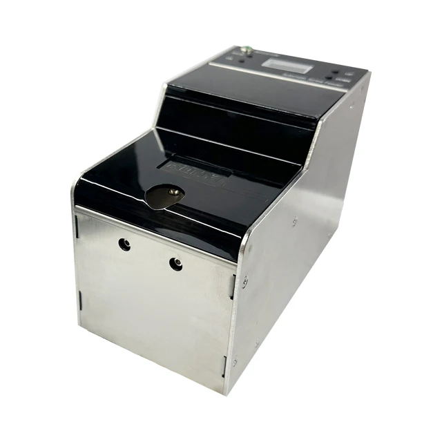 New Stainless Steel Acrylic Gray Rectangular Rotary Screw Supply Machine L156*W82*H137 Adjustable Speed Anti-Bacterial