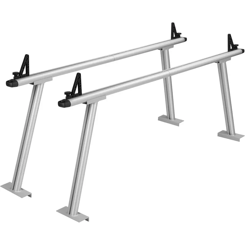 

Heavy-Duty 800 lbs Capacity Truck Bed Rack with 71x32 Ladder and 8 Non-Drilling Clamps for Boards and Ladders