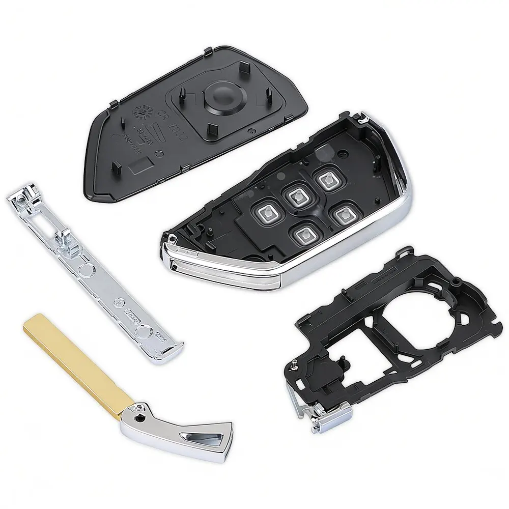 KEYECU Ersatz-Smartkey-Gehäuse mit 3 Tasten für Volkswagen MQB Golf 8 ID3 ID4 ID6 für KD HZ25 ZA25 ZB25 – Detail 1
