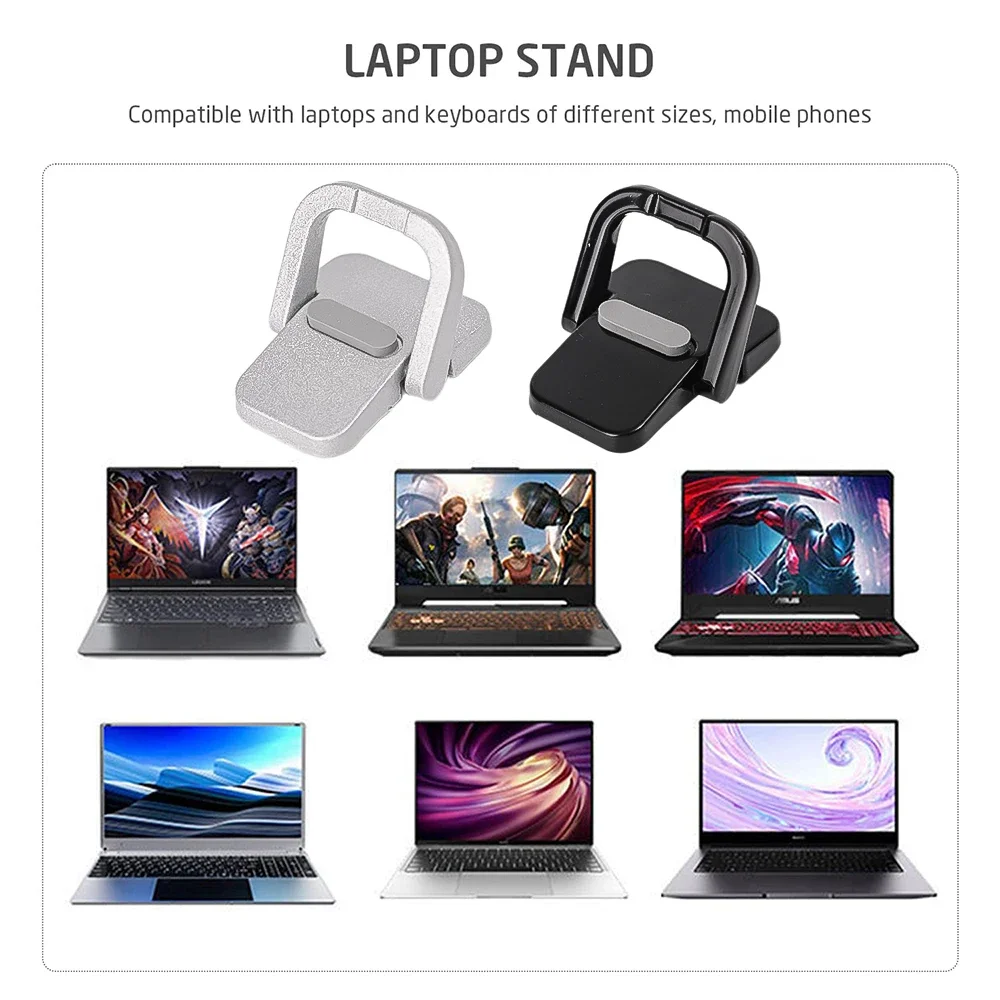 Aluminum Laptop Stand For Computer Keyboard Holder Mini Legs Silm Laptop Stands For Macbook Huawei Xiaomi Notebook Support 2024