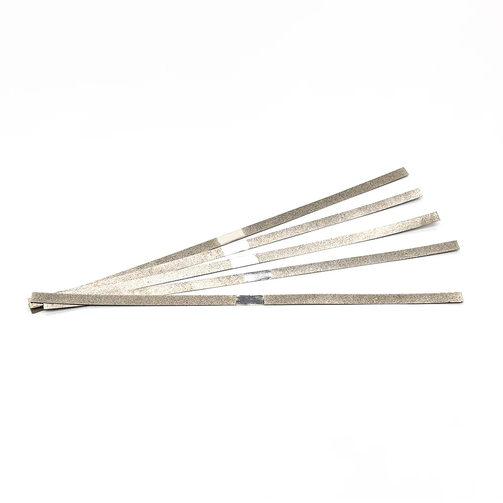 

24pcs Dental Stainless Steel Aluminum Oxide Coated Finishing Single-sided Polishing Strips