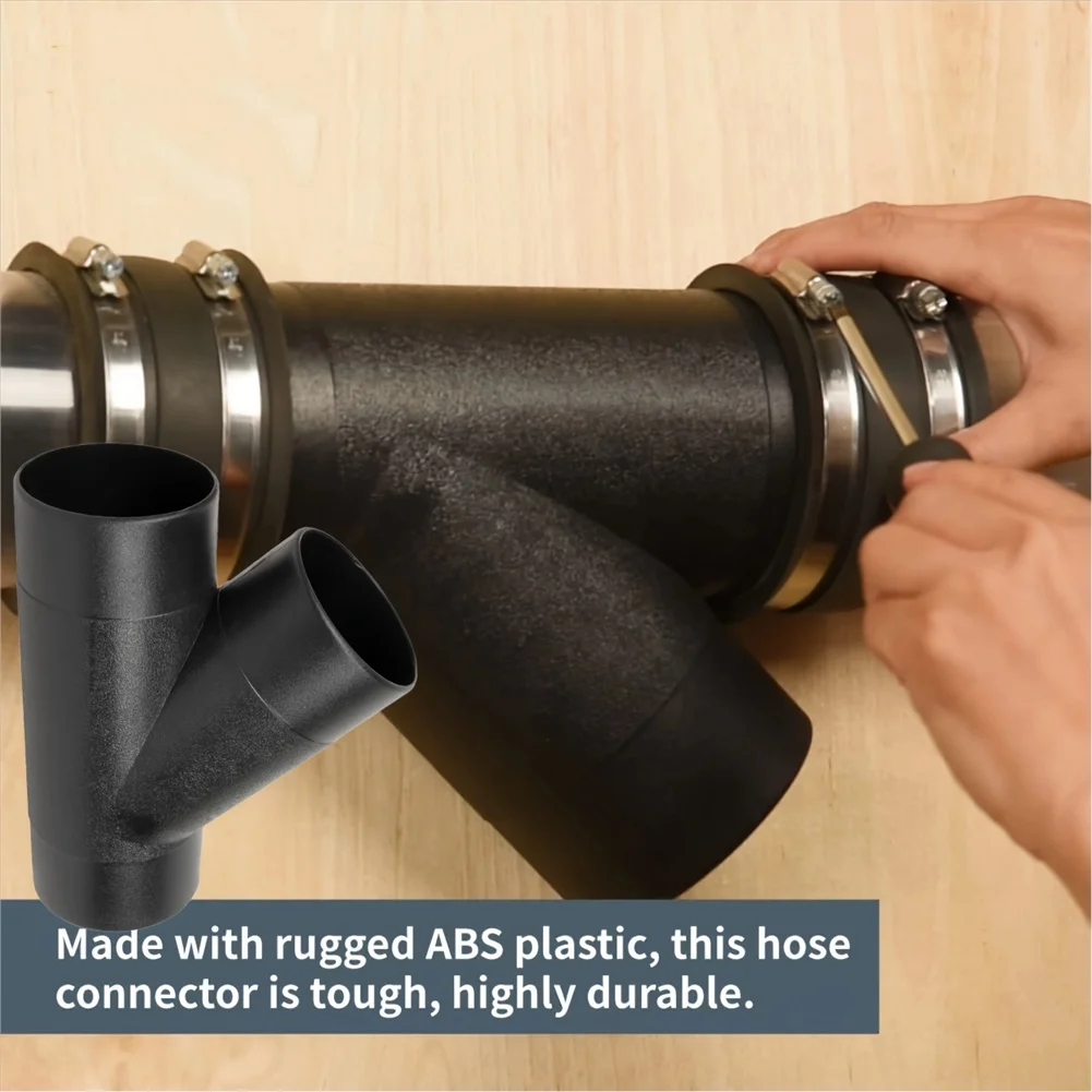 Efficient Dust Collection Connector Dust Collection Adapter 4 Inch Hose Fitting Multifunctional Dust Hose Adapter