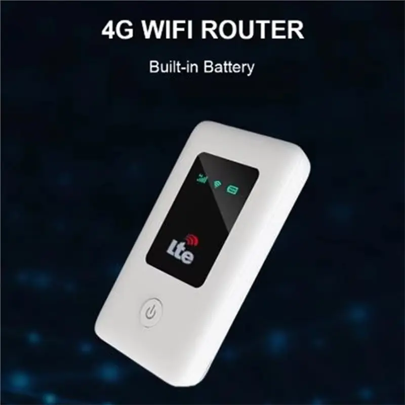 جديد! 4G موبايل واي فاي راوتر نقطة اتصال متنقلة مع فتحة للبطاقات SIM هوت سبوت 4G هوت سبوت 2100Mah البطارية #4