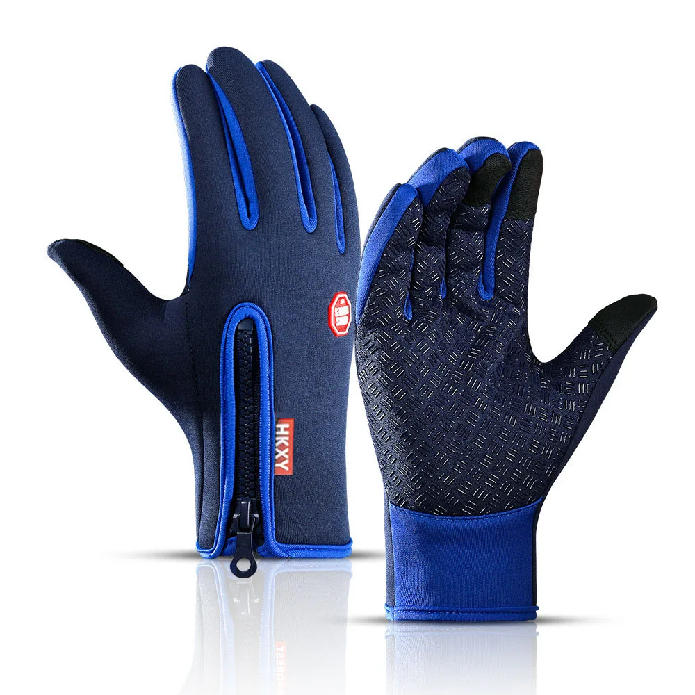 AliExpress Hot Winter Gloves For Men Women Touchscreen Warm Outdoor Cycling Driving Motorcycle Cold Gloves Windproof Non-Slip Womens Gloves