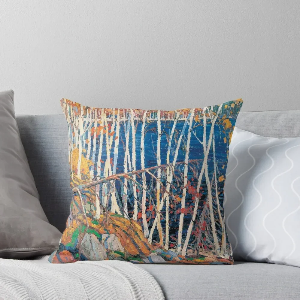 

Tom Thomson, In the Northland, Winter 1915–1916 Throw Pillow christmas pillow case ornamental pillows Pillow