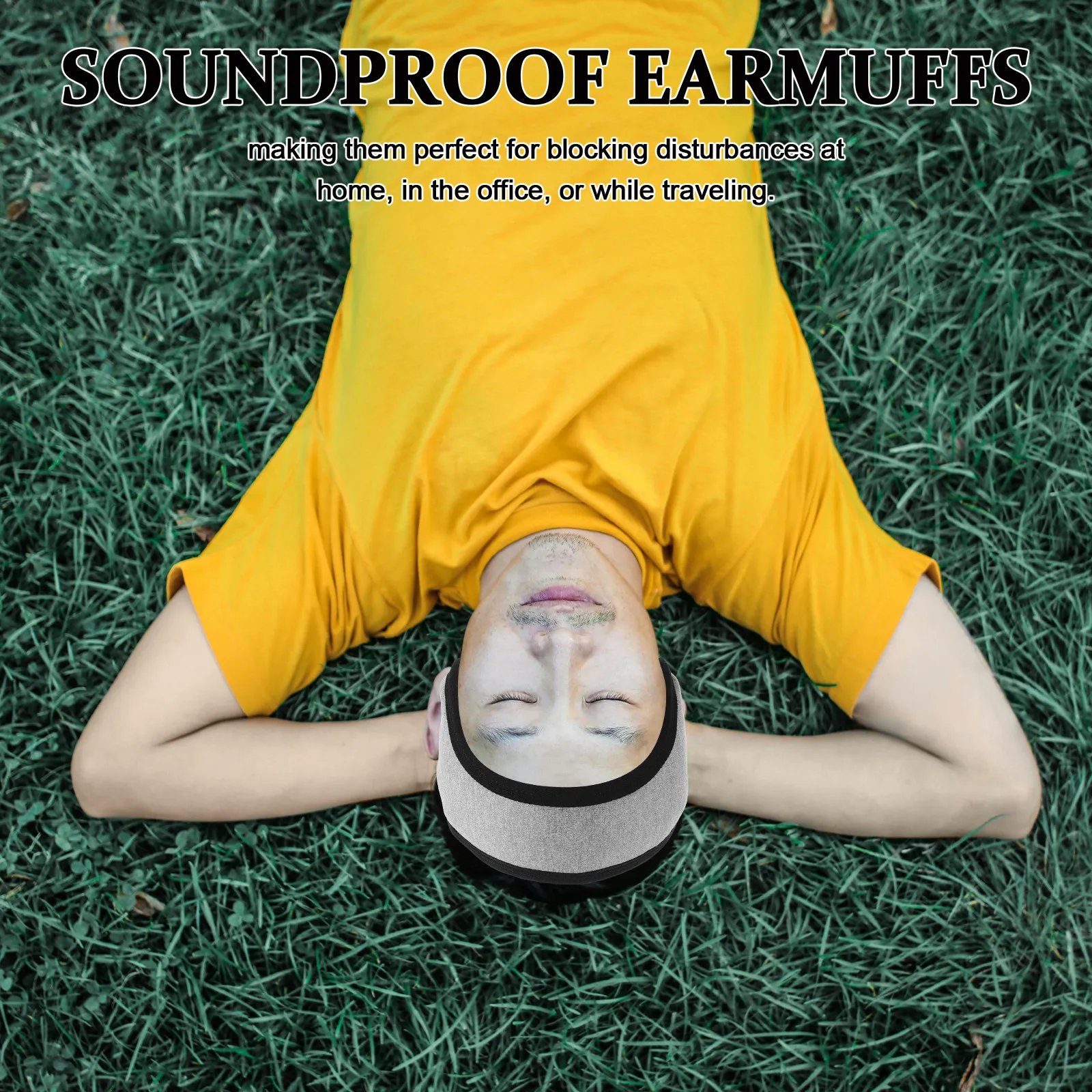 

2Pcs Soundproof Sleep Earmuffs with Soft Ear Protection for Undisturbed Office Dorm Or