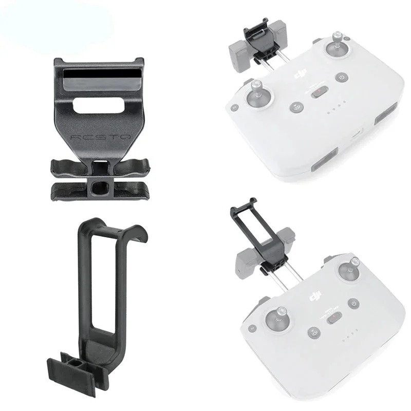 Tablet Phone Holder Adjustable Stand For DJI Mini 2 / Mavic Air 2  Drone Remote Control Quick Release Mobile Bracket Clip
