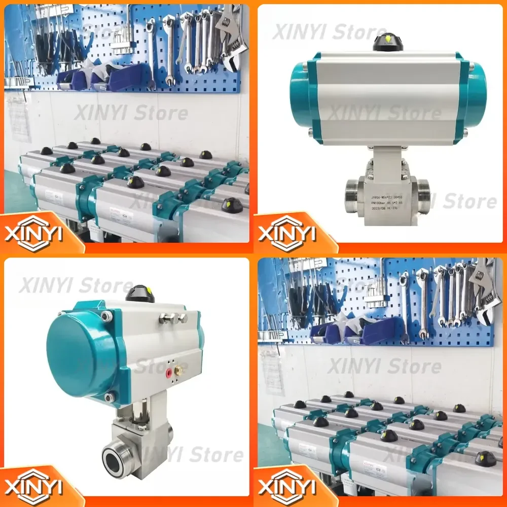 Hastelloy Ball Valve for Pneumatic High Temperature Resistant Internal Thread Welded High Pressure Ball Valve for Industrial