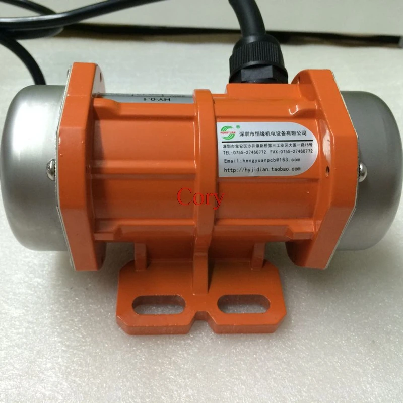 1PCS Aluminum Alloy Miniature vibration motor Vibrating Motor 30W~120W 220V/380V 1PH/3PH motor AC