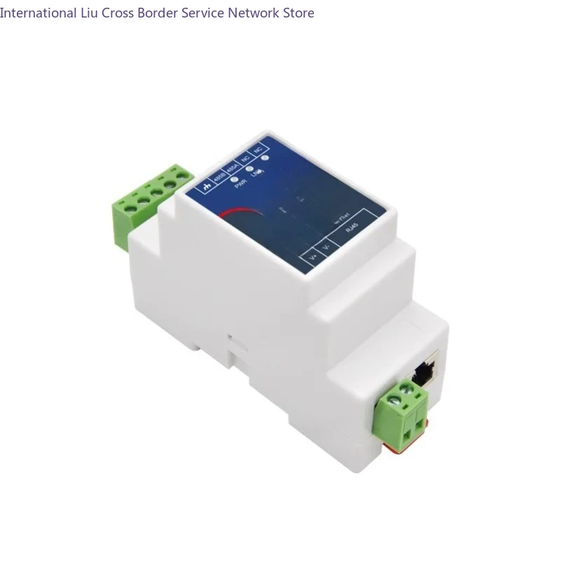 5143D Din Rail Serial RS485 to Ethernet TCP IP Server Ethernet Converter with Adaptor Optional