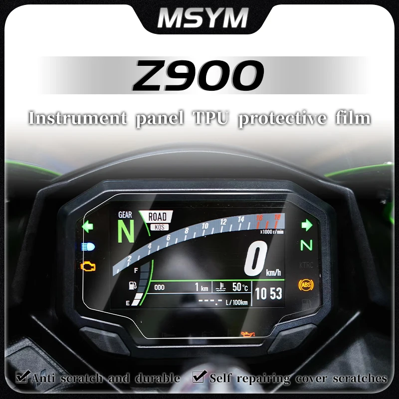 

For Kawasaki Z900 Z 900 z900 z 900 Motorcycle Scratch Cluster Protection Instrument Film Screen Dashboard