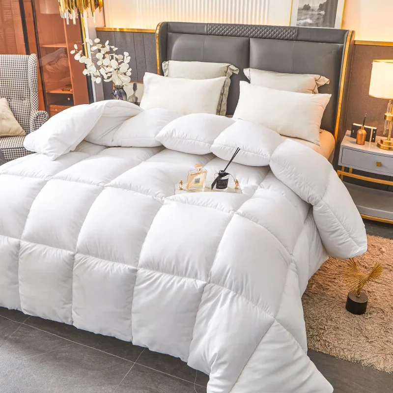 Comforter Duvet Insert - Down Alternative Comforter, Quilted All Season Duvet with Corner Tabs Twin Full Queen King Quilting