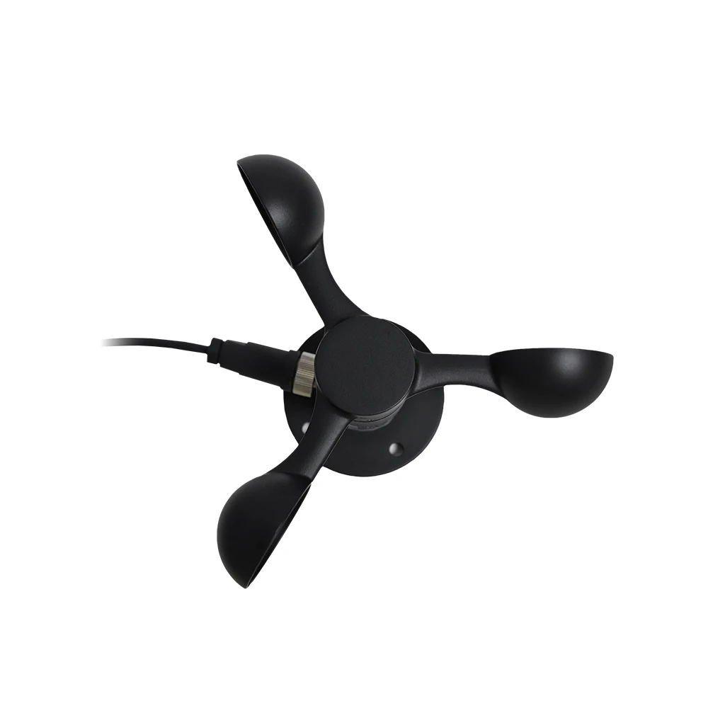 

100-01G IP65 Rated protection Anti Vibration Metal Weather Station Speed Measuring Instruments Wind Speed Sensor Anemometer