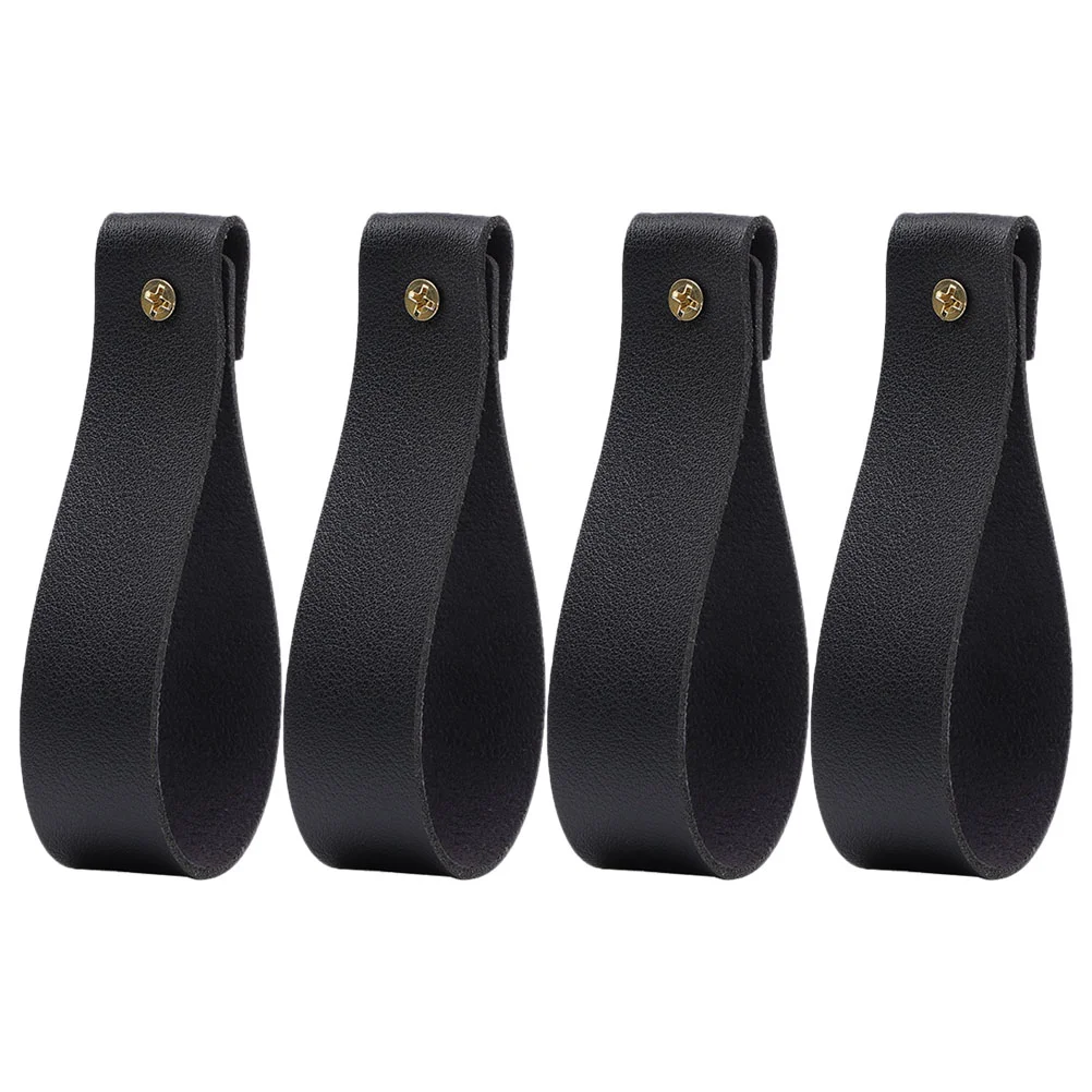 

4pcs Bohemian Style Wall Hooks Curtain Rod Holder Black Bathroom Kitchen Bedroom Easy Install Space Saver Decor