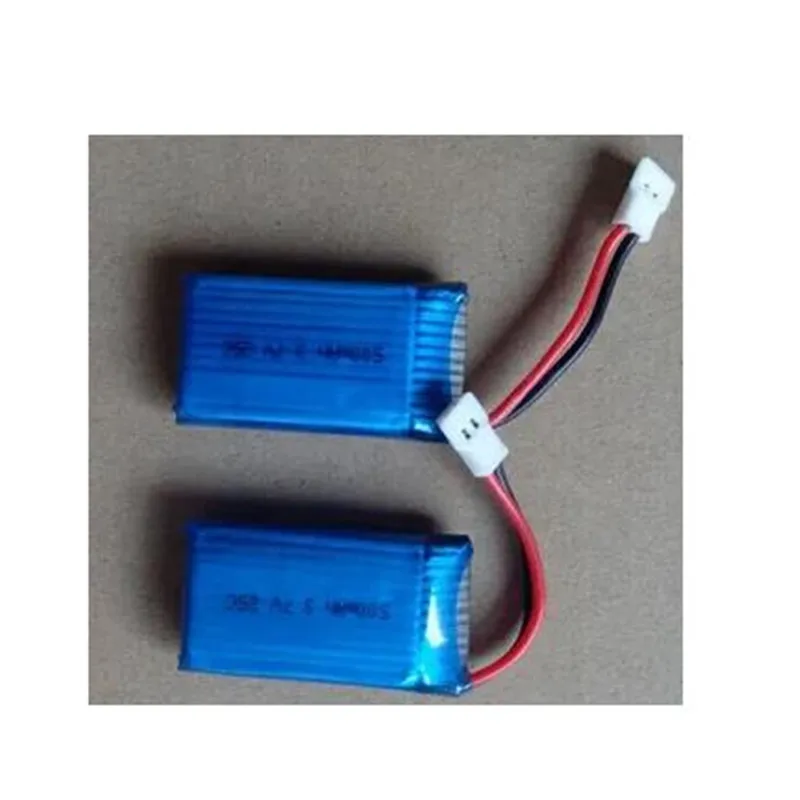 

2Pcs/Lot 3.7V 25C 500MAh 822041 Power Lithium Ion Li-po Rechargeable Battery For Drone Aircraft