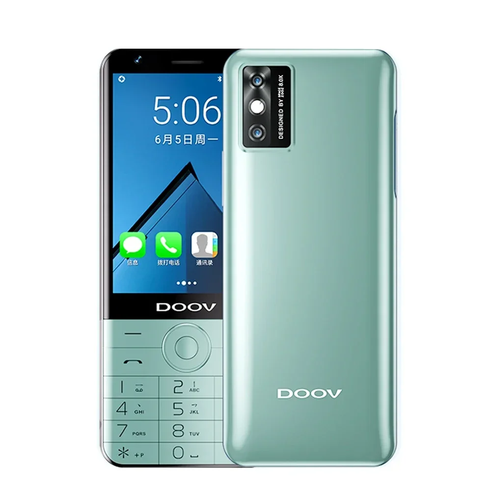 UNIWA DOOV R17 Pro 4G Mobile Phone Smart Touch Screen Whatsapp Android 13 Keypad Phones 3.54" 4GB 64GB 2300mAh Cellphone