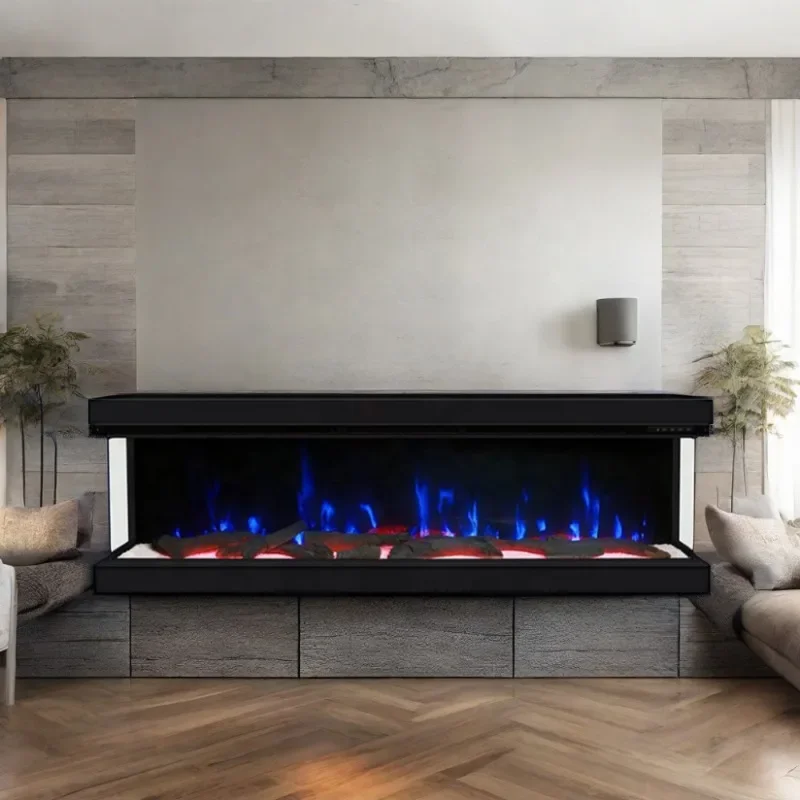 【الأكثر مبيعًا】900 وات/1800 وات 220 ~ 240 فولت مدفأة كهربائية مثبتة على الحائط مع 3 جوانب