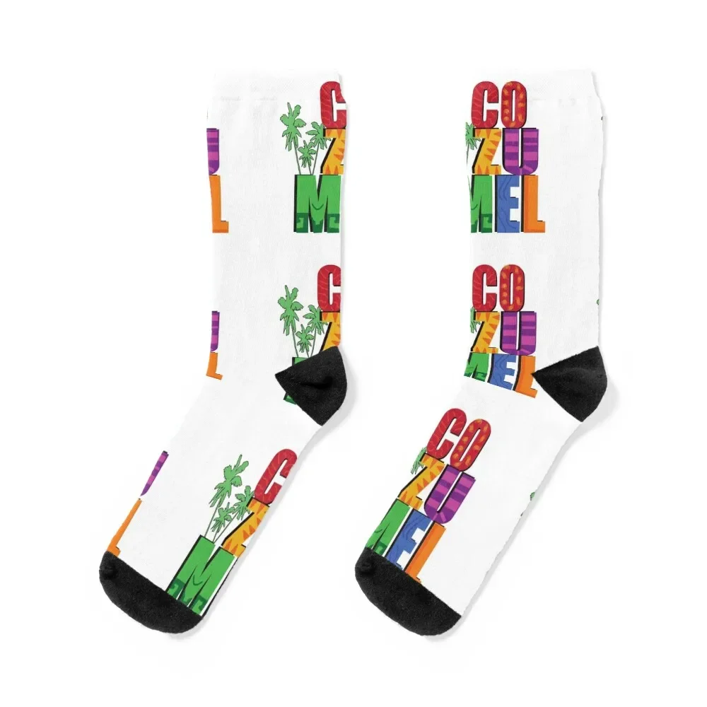 

Cozumel - Mexico-Diving Socks sheer gift Heating sock custom Socks Woman Men's