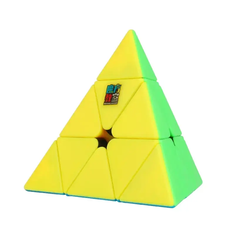 Moyu Meilong Pyraminx Magic Speed Cube Stickerless Professional Fidget Toys Meilong Pyramid Cubo Magico Puzzle