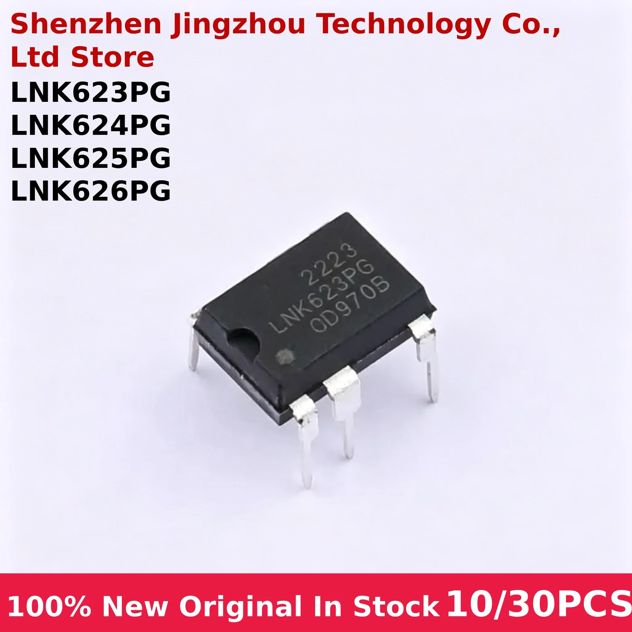 

10/30PCS 100% New LNK623PG LNK624PG LNK625PG LNK626PG DIP7 In stock Wholesale