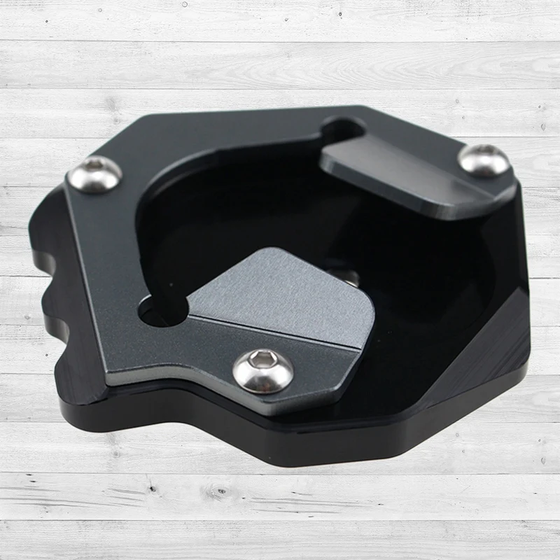 Motorcycle Side Bracket Extension Pad Enlarge Foot Support Pad For Yamaha Super Tenere 1200 XT1200Z 2014-2020