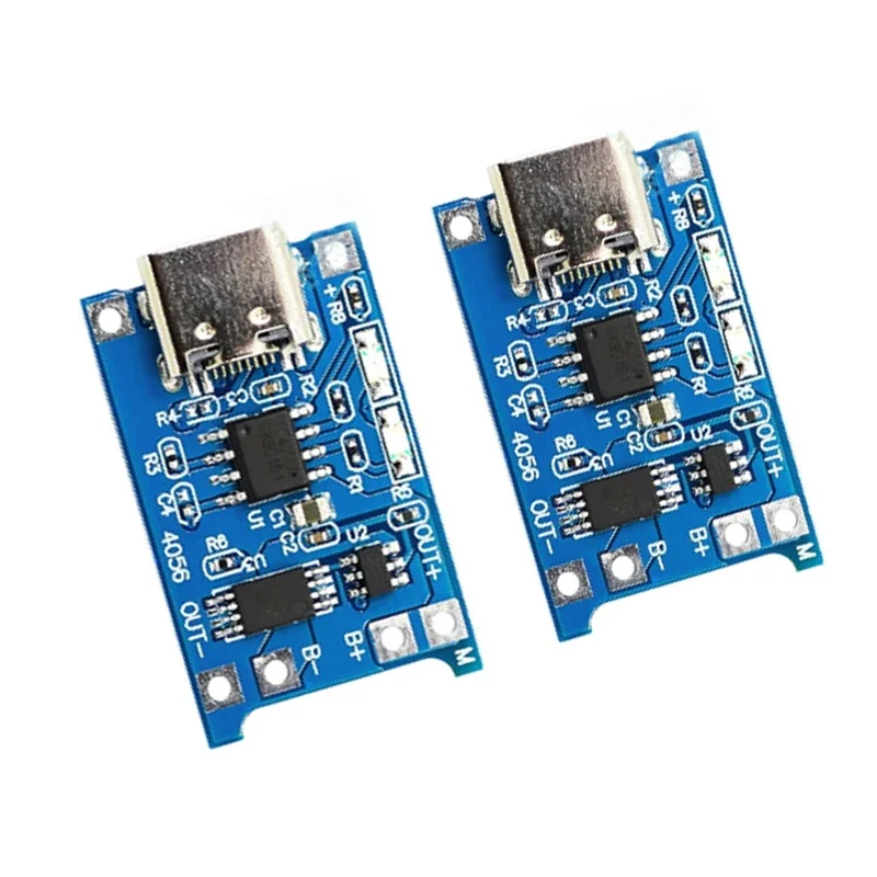 Type-C USB Micro USB 5V 1A Battery Charging Board 18650 batterie au Lithium chargeur module + Protection double fonctions