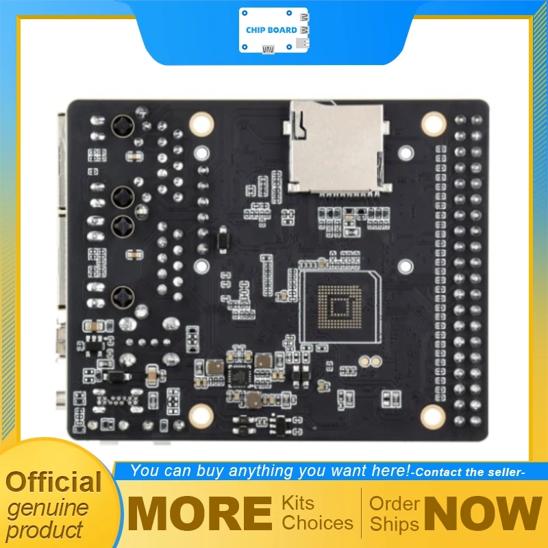 Waveshare Luckfox Lume Dev Module, Allwinner T153 Linux Board, Dual Gigabit LAN, DDR3 Memory and Flash Storage