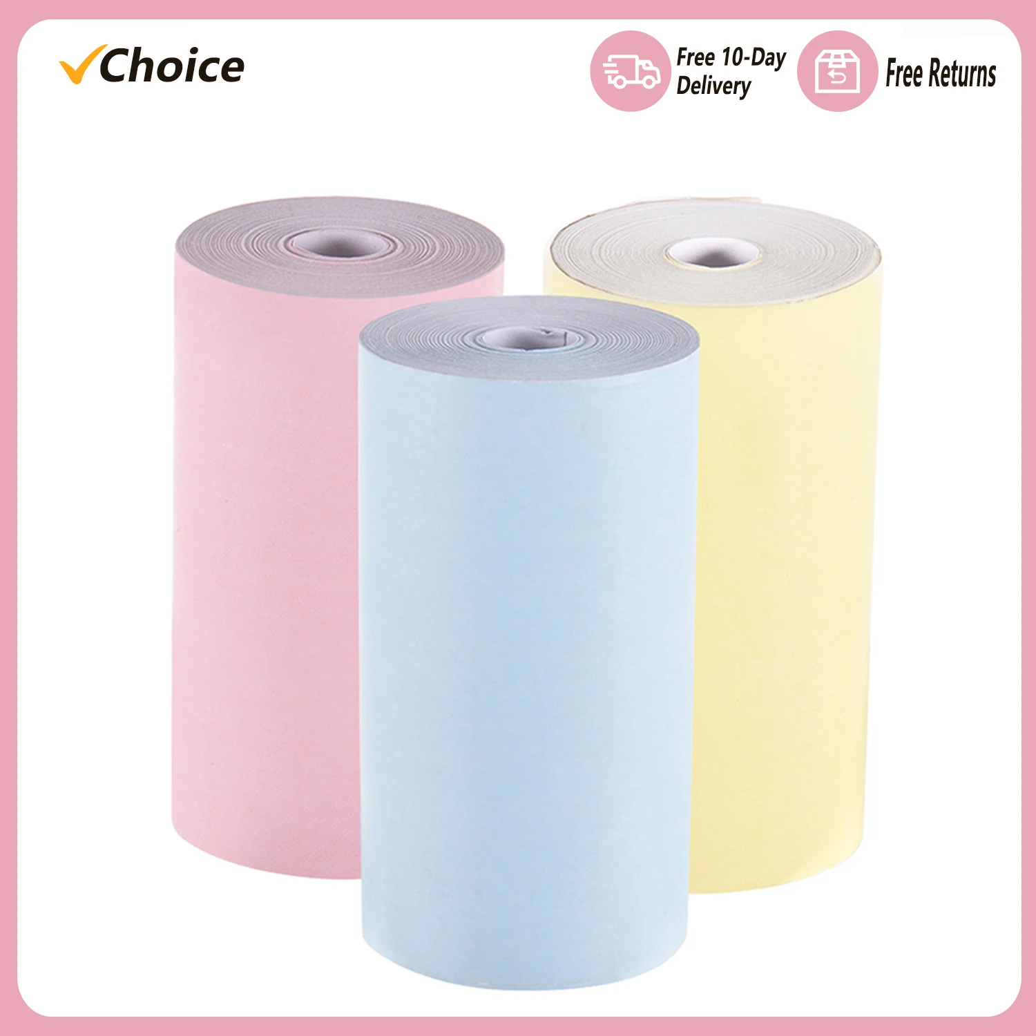 Color Thermal Paper Roll 57*30mm Photo Paper Printing for PeriPage A6 Pocket Thermal Printer for PAPERANG P1/P2 Photo Printer