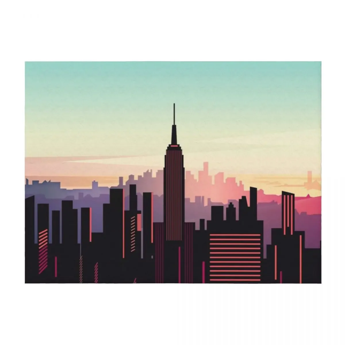 

New york sunshine Throw Blanket Blankets Sofas Of Decoration Sofa Furrys Decorative Sofa Blankets