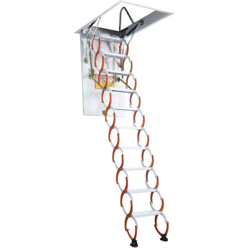 Extension Ladder for Attic Storage and Retractable Stair Access