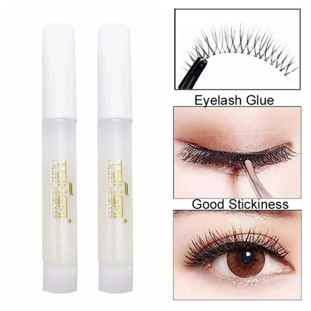 5ml schnell trocknender Wimpern kleber falsche Wimpern verlängerung lange Werkzeuge Schönheits kleber dauerhafte wasserdichte Make-up Wimpern Augen kleber r5t9