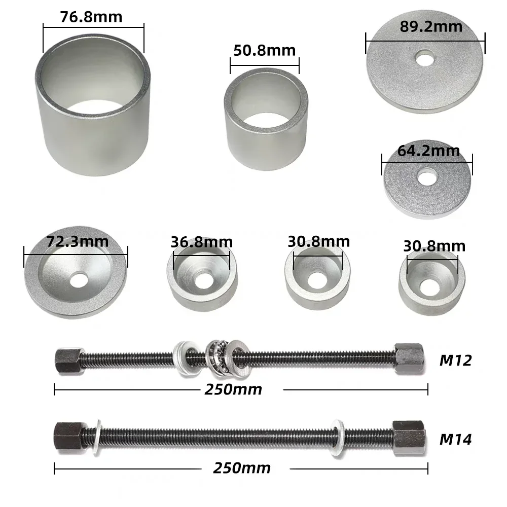 Bearing Extractor Bushing Remove and Install Tools for VW AUDI Bearing Puller Tool Set