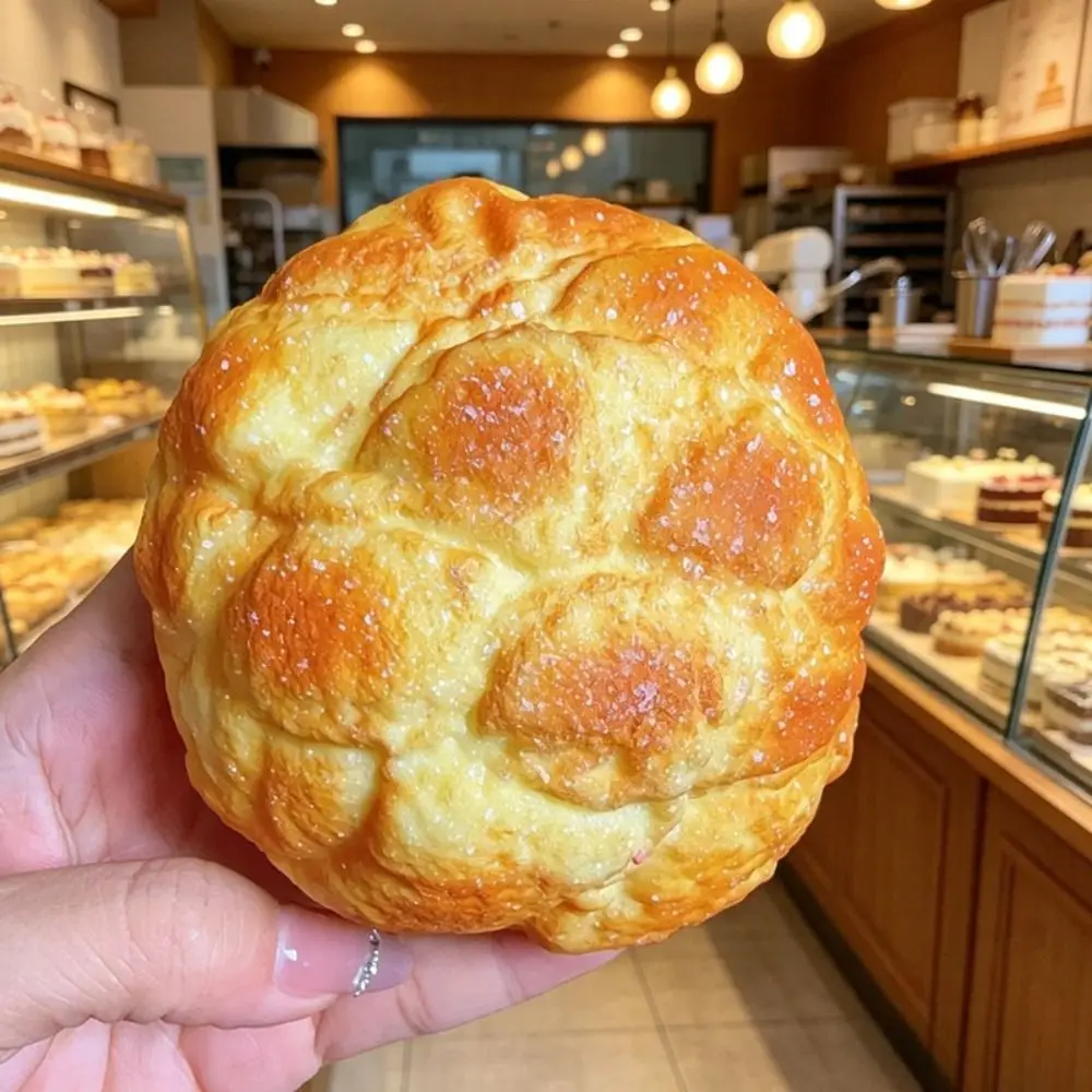 Simulated Bread Squishy Prank Decoration Oversized Sensory Fidget Bread Slow Rising Soft Elastic Pineapple Bun Squishy Funny