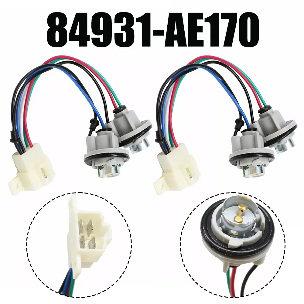 2Pcs Tailgate Hatch Lamp-Socket For Legacy Wagon For Outback 2000-04 84931-AE170  Parts  Accessories