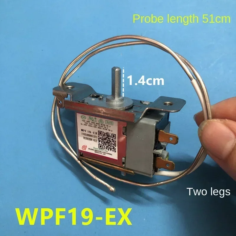 Termostato para refrigerador, interruptor de 2 pines, WPF19-EX, Control de temperatura