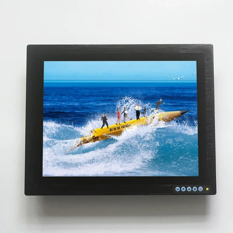 BNC Display 15 Inch 1500 Nits Sun Readable LCD Monitor Anti Glare Vandal Proof Full IP67 Waterproof Interactive