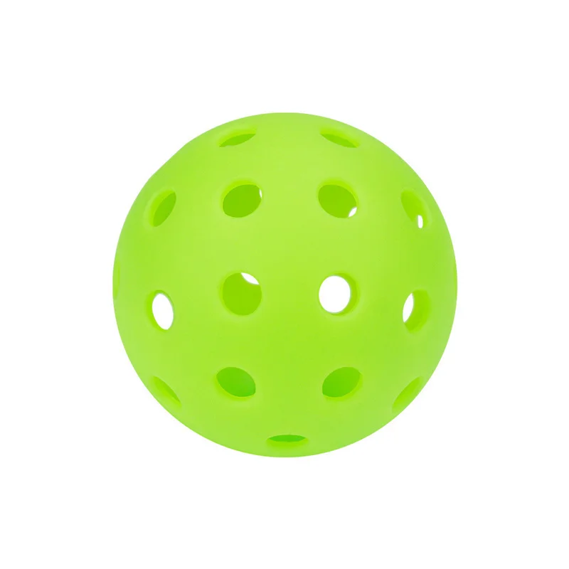 Pickleball de colores para interiores, 6 piezas, 26 agujeros, práctica duradera, entrenamiento y entretenimiento, juego deportivo