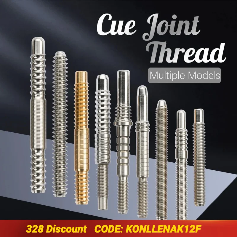 Billiards Joint Pin&Insert Wavy /Uni Loc Radial 3/8*10 3/8*11 United Joint Billiards Accessories Shaft Fittings