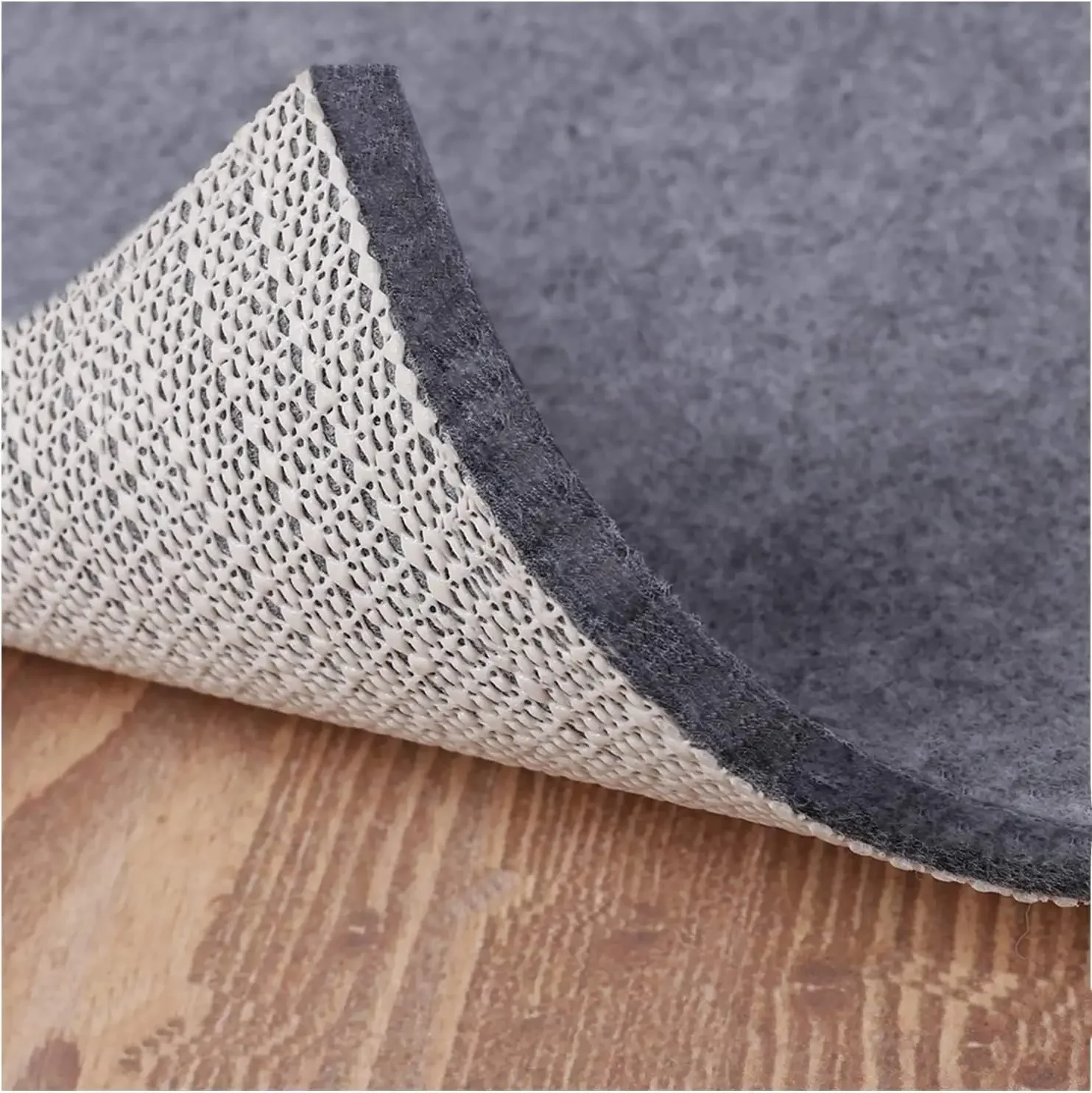 

Non Slip Rug Pad Grippers - 9x12 Ft, 1/4" Thick, Felt + Rubber Double Layers Area Carpet Mat Tap, Provides Protection and Cushio
