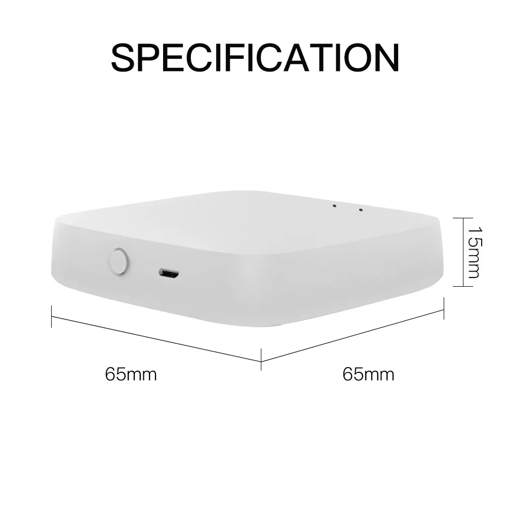 MOES Multi Mode Tuya Smart Gateway ZigBee Bluetooth Mesh Hub